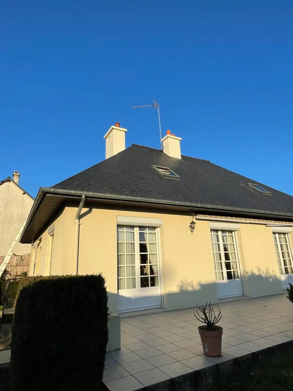 Changement de faîtière Chantepie